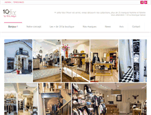 Tablet Screenshot of 10laboutique.fr